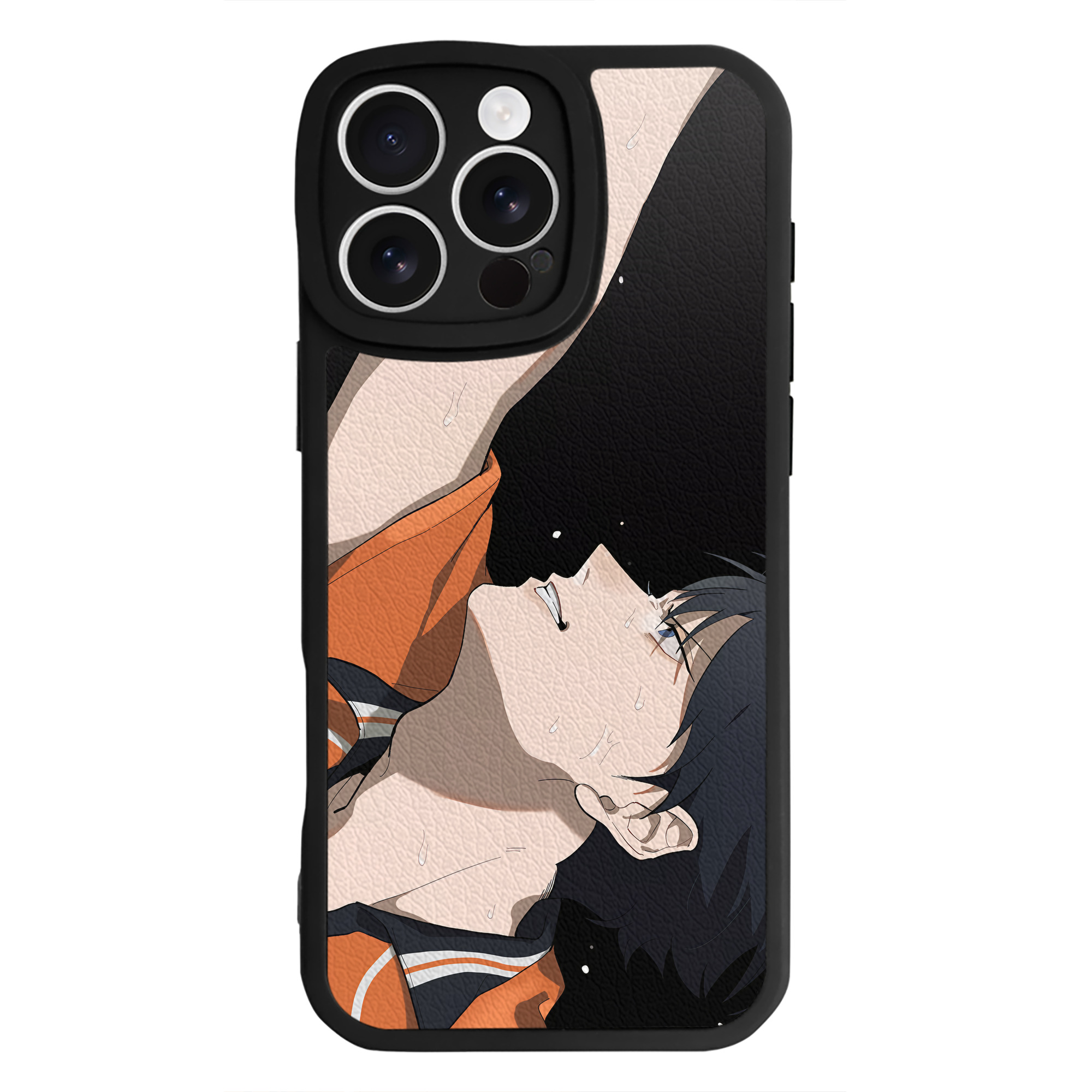 （画像用） ハイキュー!! Haikyu!! 【iPhone 16シリーズ対応】シリコンスマホケース（レザー調） 材質：シリコン